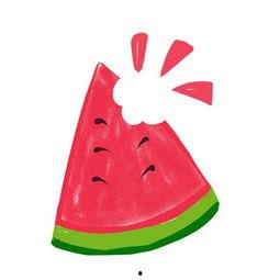 吃瓜头像亲子,吃瓜头像背后的温馨故事