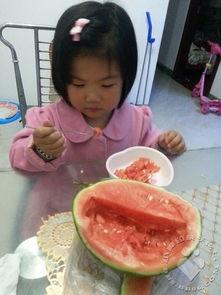 吃瓜头像亲子,吃瓜头像背后的温馨故事