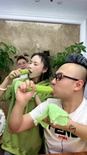 主播吃凉瓜